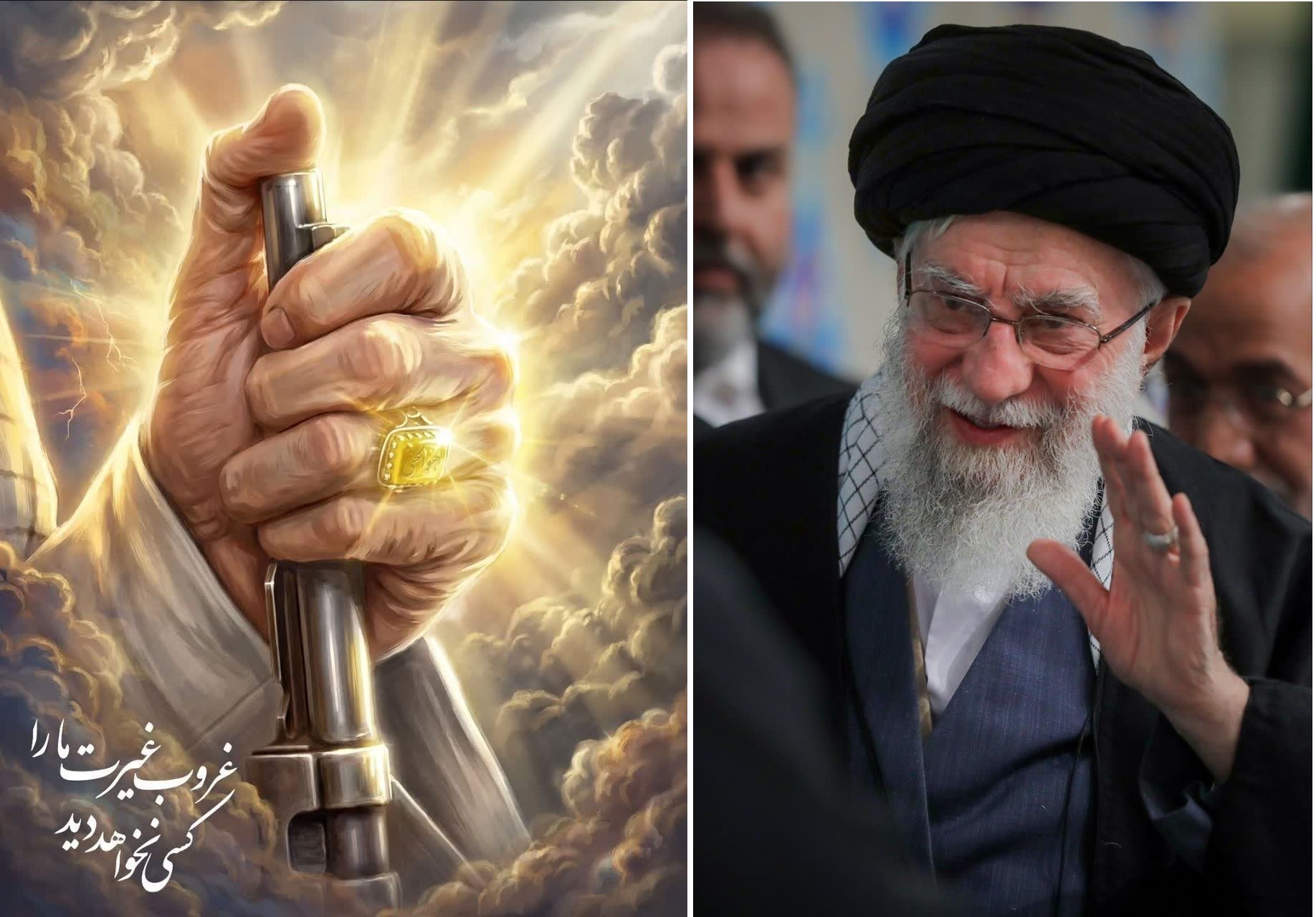 صد حیف که پدر رفت و صد شکر که پسر آمد...